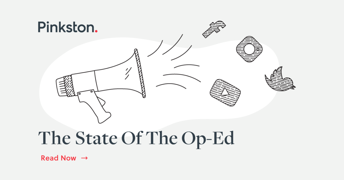 Pinkston The State Of The Op Ed In 2019 Whitepaper
